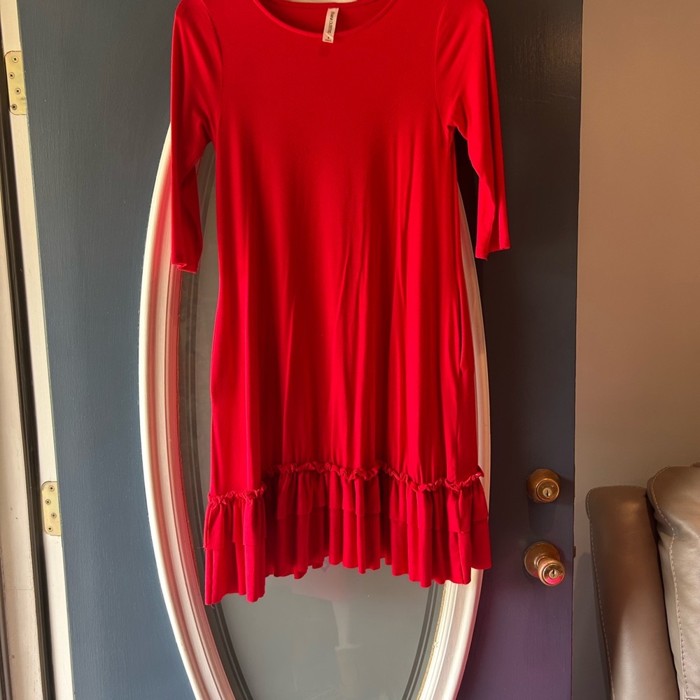Zenana Outfitters Red Dress